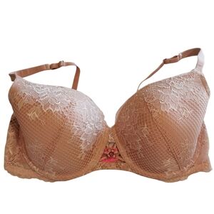 La Senza Pale Pink So Free Underwire Lightly Padded Bra - Sz 38DD